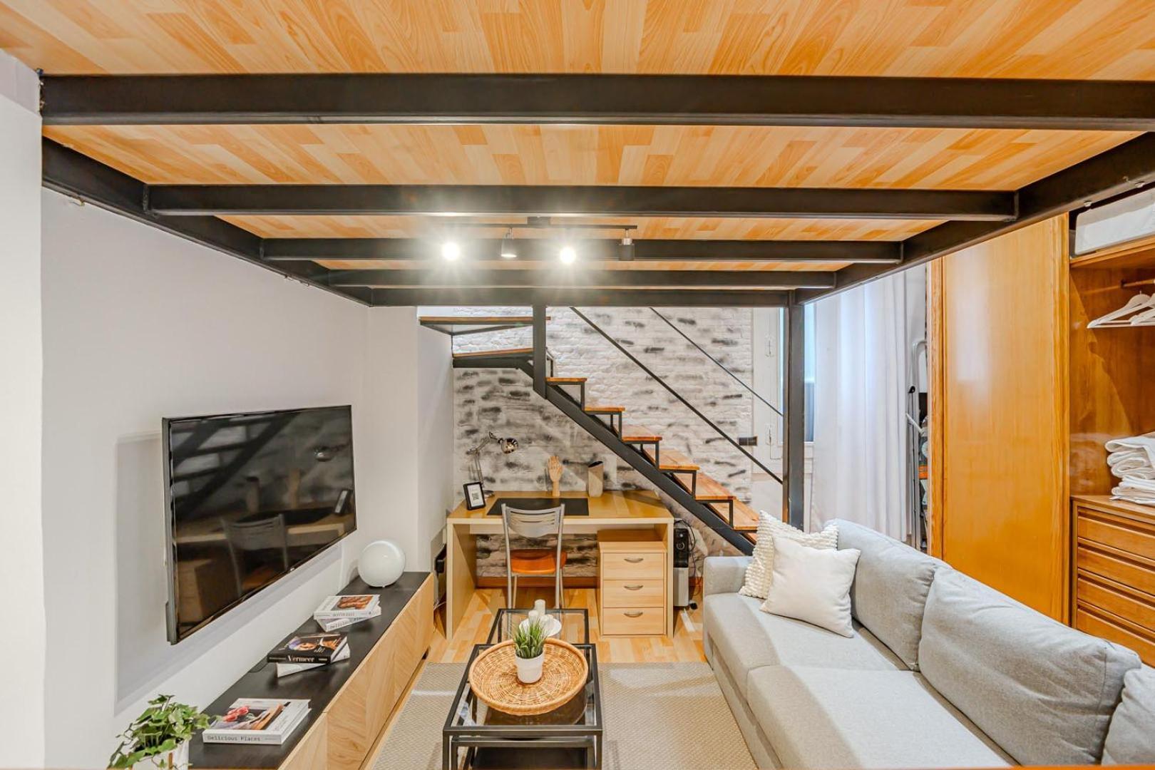 Апартаменты Increible Loft A 5 Min Del Retiro & Wizink Мадрид Экстерьер фото